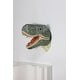 preview thumbnail 1 of 3, Dinosaur Head Sculpture Wall Mounted Ornament