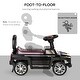 preview thumbnail 4 of 8, Kids Ride-On Push Car, SUV Style Sliding Walker with Music, Lights, Hidden Storage, for Toddlers - Black