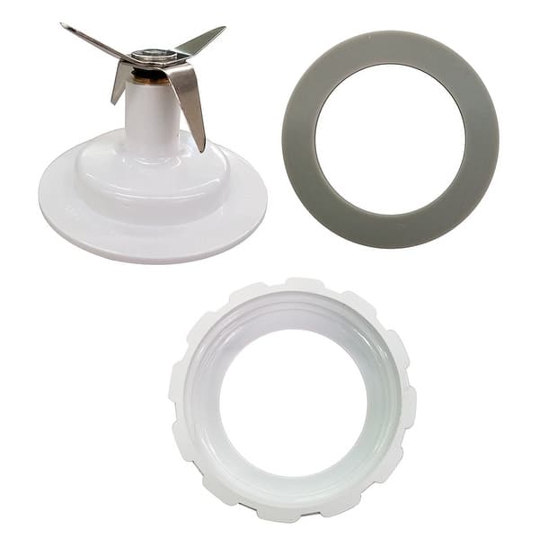 Replacement Parts For Hamilton Beach Blender Blades with Blade Gasket  Blender Base Bottom Cap and 2 Rubber O Ring Sealing Ring Gasket