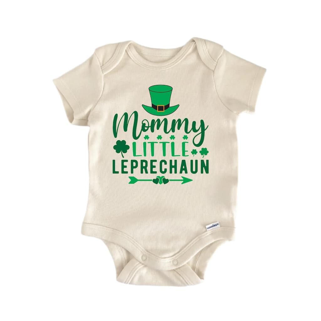 Mommy Little Leprechaun St. Patrick's Day - Baby Boy Girl Clothes Bodysuit Funny Cute