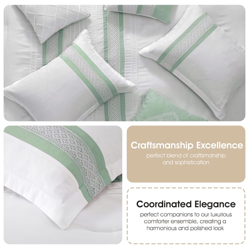 Nanshing Krystel 7 Piece Boho Chic Comforter Set