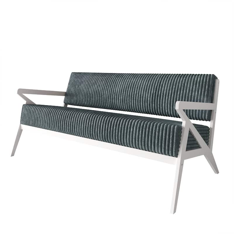 CraftPorch Chic Modern Velvet 2-Piece Upholstered Living Room Set