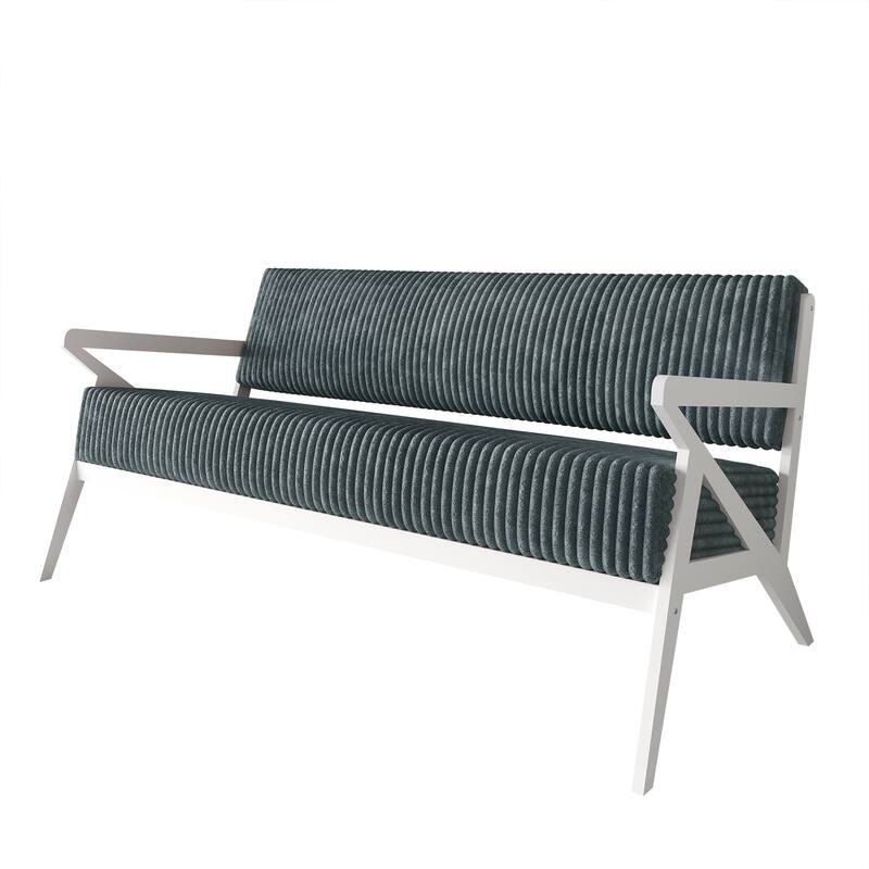 CraftPorch Chic Modern Velvet Upholstered Sofa