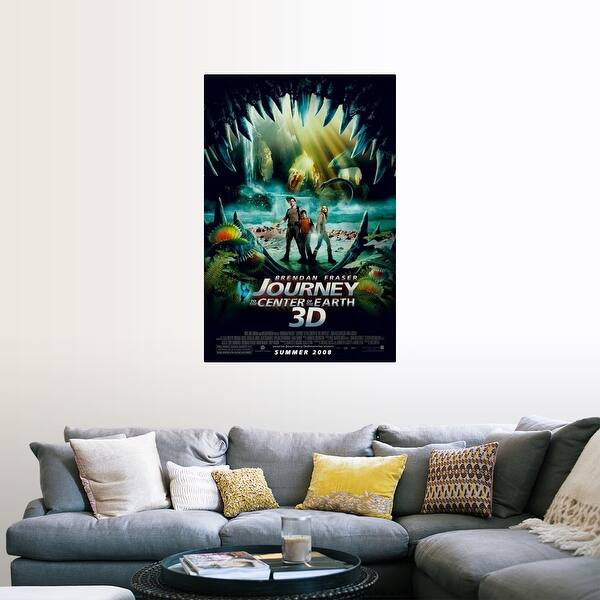 Shop Journey To The Center Of The Earth Movie Poster Poster