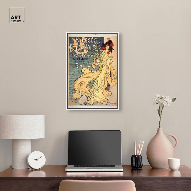 Spanish Dance Canvas by Art Remedy