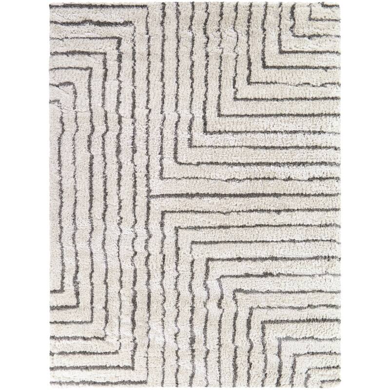 Knowles Modern Striped Area Rug