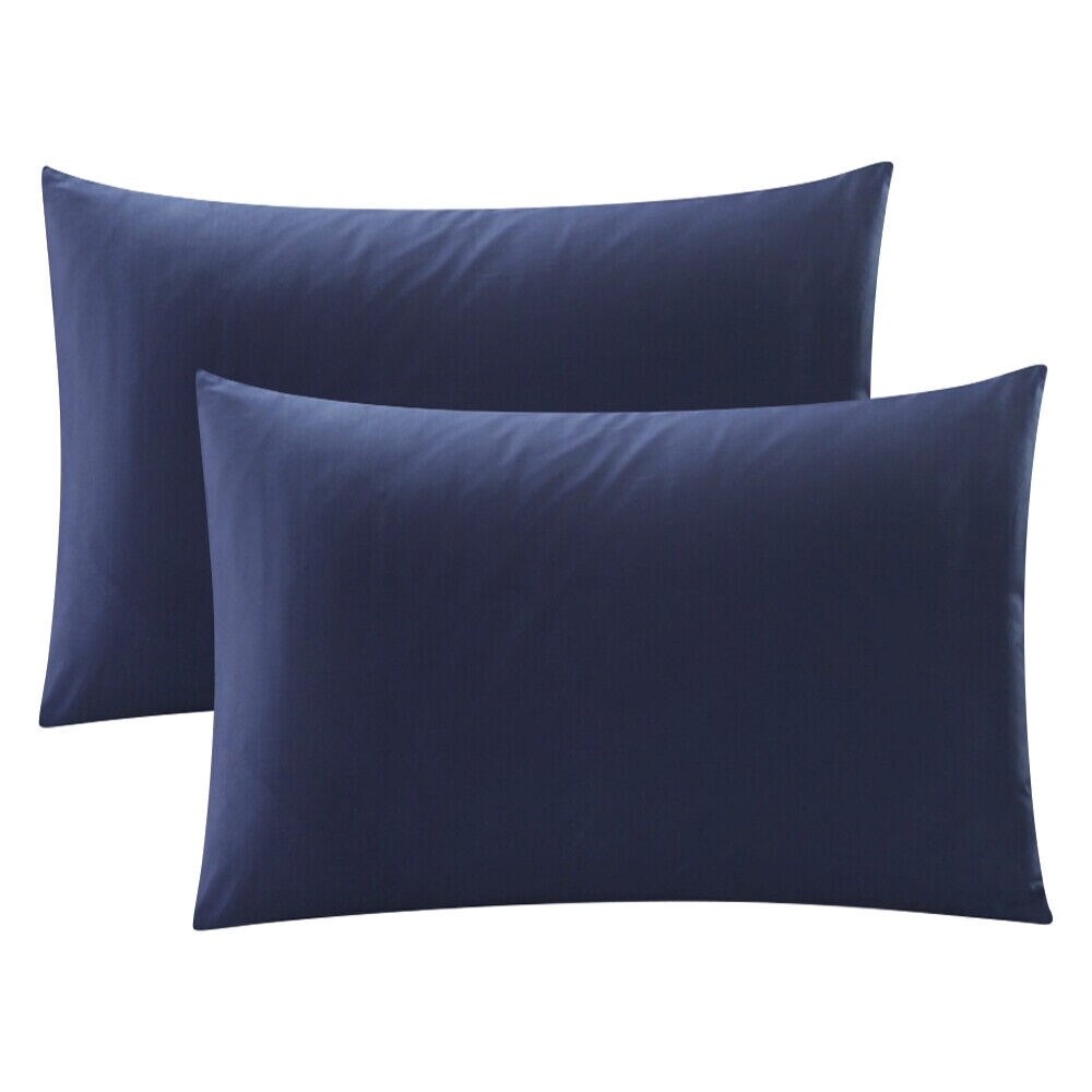 2-Piece Soft Premium Cotton Pillowcase Covers-image