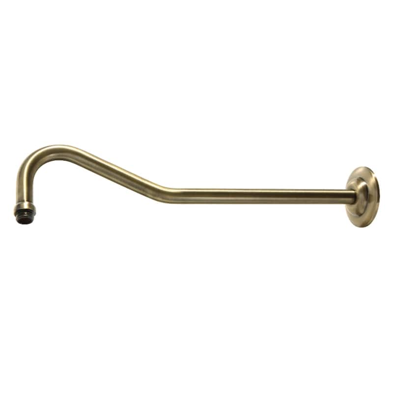 Kingston Brass Restoration 17-Inch Shower Arm - Antique Brass