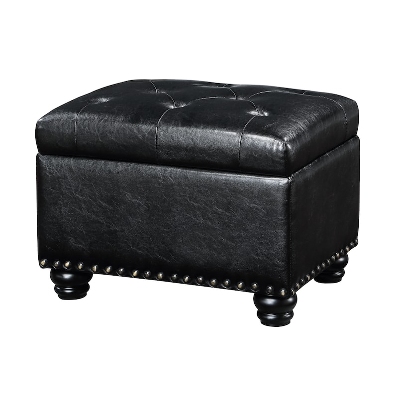 Convenience Concepts Designs4Comfort 5th Avenue Storage Ottoman