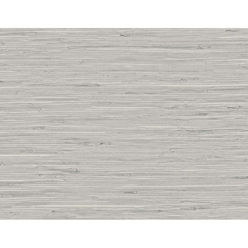 DuPont Tedlar Marion Faux Arrowroot High Performance Vinyl Unpasted Wallpaper - 27 in. W x 27 ft. L - Stone