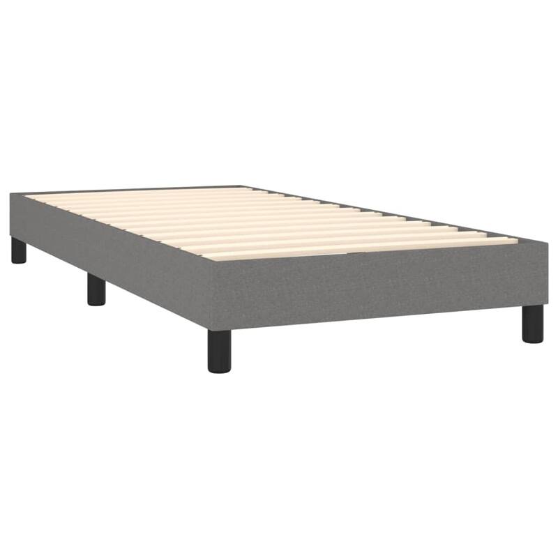 vidaXL Bed Frame Box Spring Platform Bed Base Frame Mattress Foundation Fabric