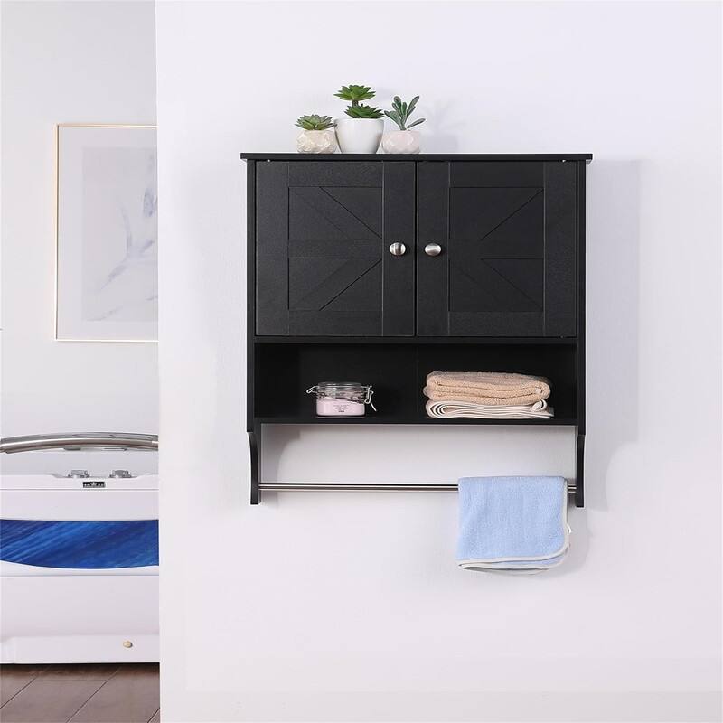 Over The Toilet Storage - 7.1"D x 7.1"W x 27.6"H