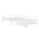 preview thumbnail 8 of 7, 2 In 1 Full over Full Metal Bunk Bed With Trundle,Save Space