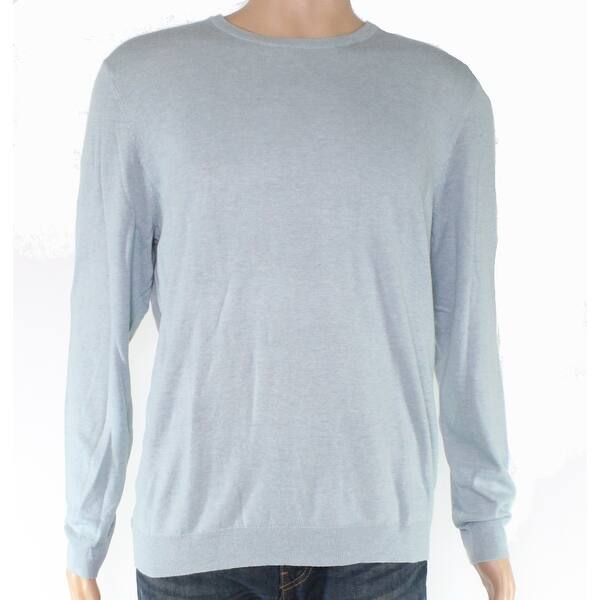 Tasso Elba Men S Sweater Blue Size Large L Pullover Knit Crewneck Tasso Elba Men S Sweater Blue Size Large L Pullover Knit Crewneck