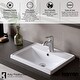preview thumbnail 21 of 20, Karran Randburg KBF520 Single-Handle Single Hole Basin Bathroom Faucet with Matching Pop-up Drain