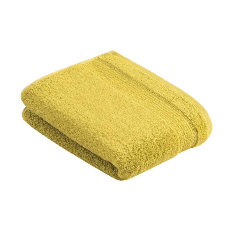 VOSSEN Soft & Fluffy Fast Drying Bath Towel - The Balance Line - 26"X55" - Lemon Drop