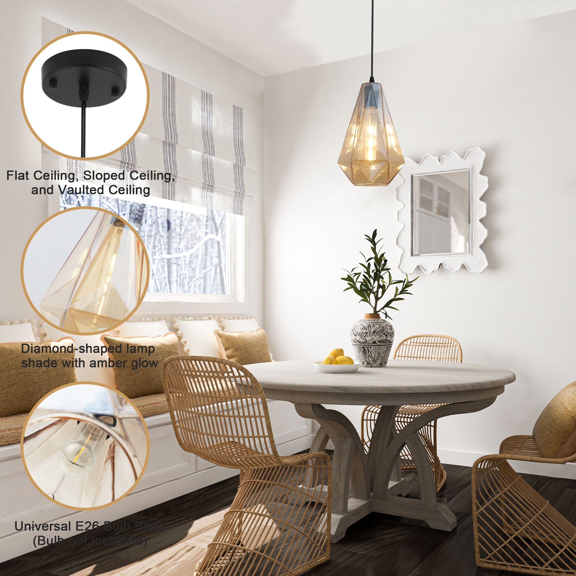 Diamond light fitting on sale