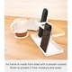 preview thumbnail 5 of 11, Yamazaki Home Desk Organizer, Steel - L 3.82 x W 9.65 x H 4.45 inches