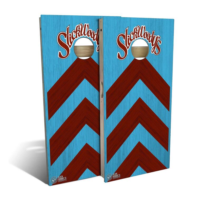 Arrows Outdoor Cornhole Board Set - Backyard 2x4 - Include Hole Lights