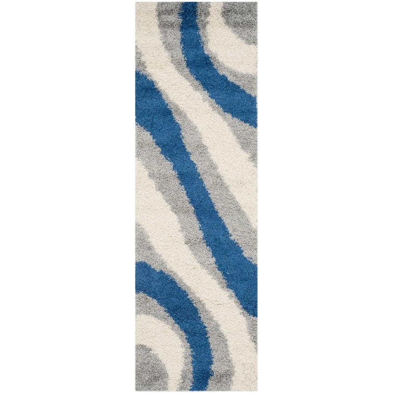 SAFAVIEH Art Shag Lauha Abstract Rug
