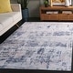 preview thumbnail 4 of 6, SAFAVIEH Tacoma Machine Washable Slip Resistant Leonara Modern Abstract Rug