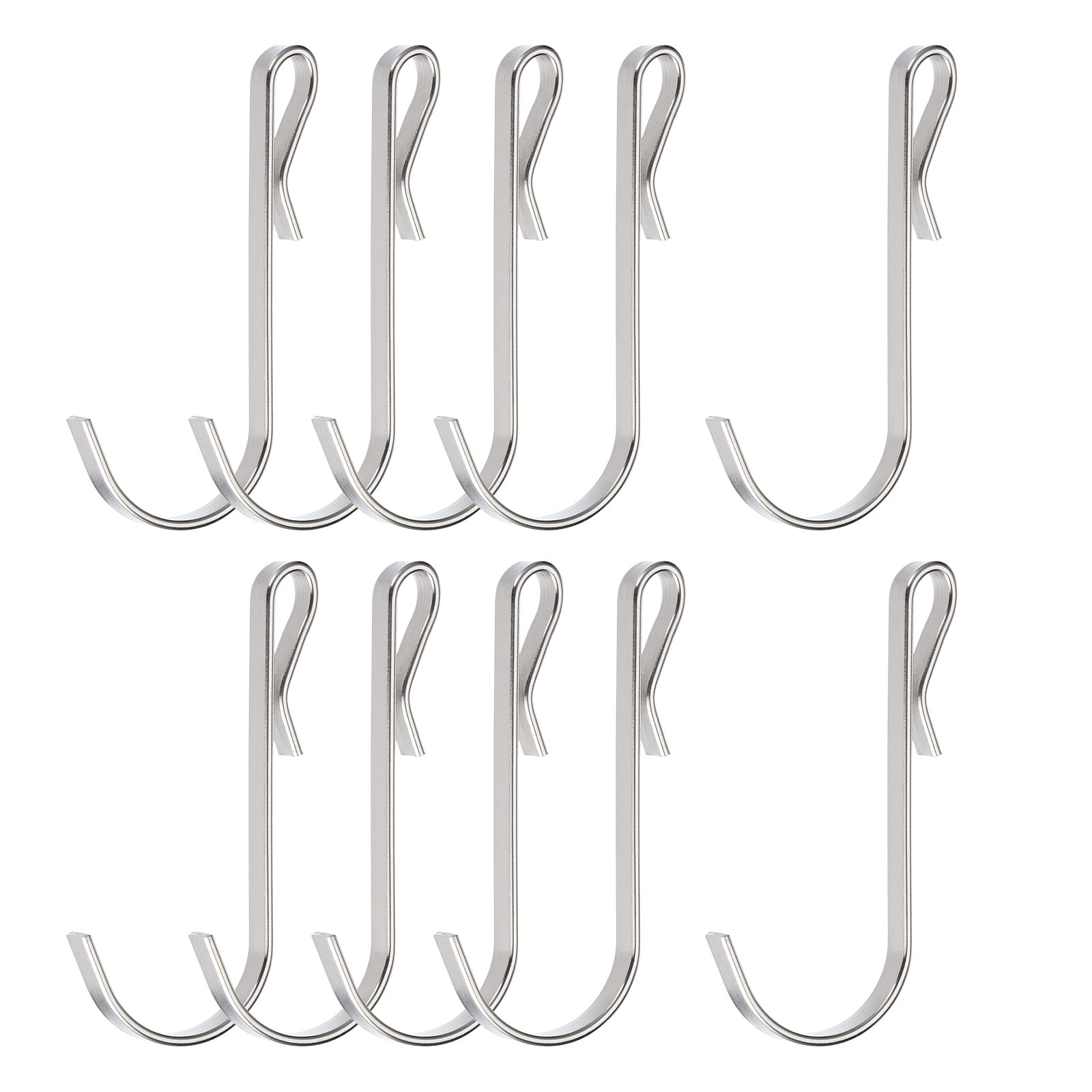 Z Shape Hooks 10PCS Z Shaped Door Hooks Hanging Hooks for Kitchen