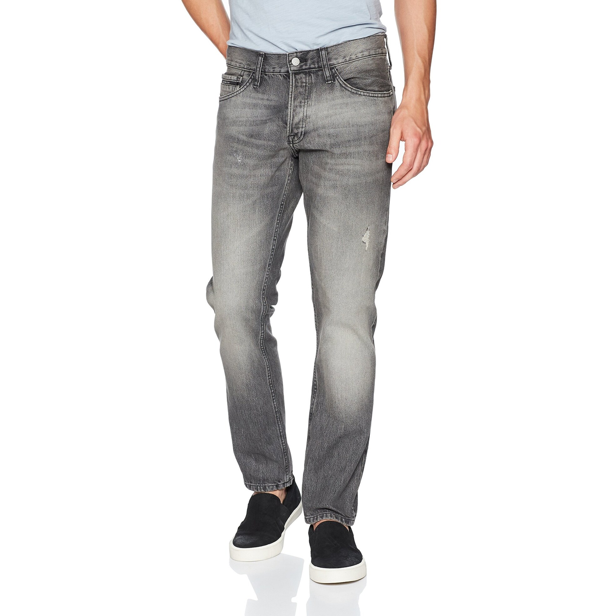 calvin klein straight tapered jeans