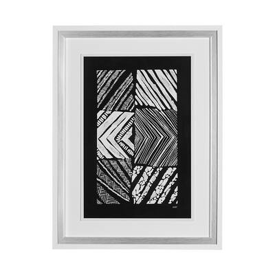 Maze I Framed Art Print