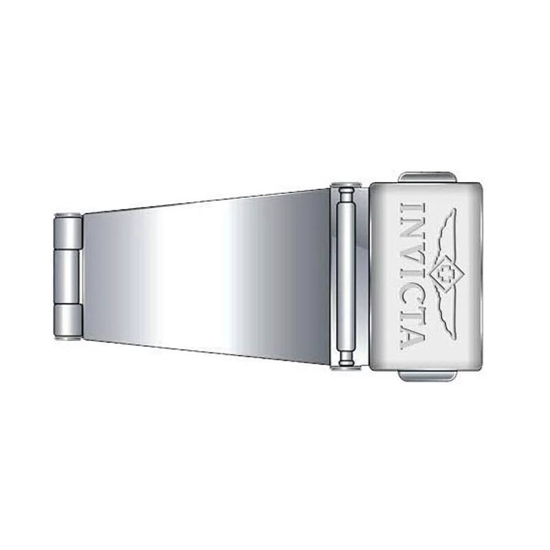 Invicta Men's 21383 Angel Quartz 3 Hand Silver Dial Watch