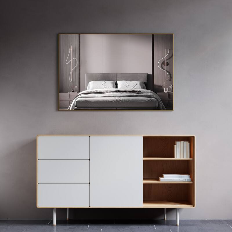 Catton Mirror - Rectangle 32" High