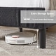 preview thumbnail 16 of 21, VECELO Height Adjustable Upholstered Kids Bed Frame,Twin Size Bed Set of 2