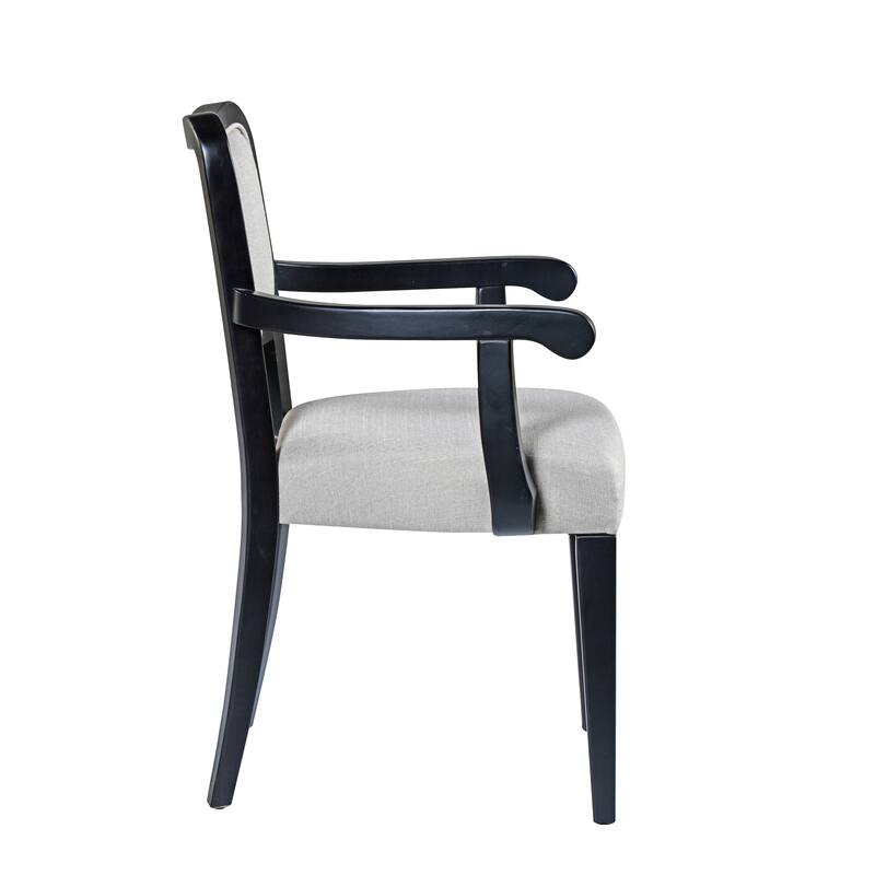 Upholstered Armchairs Dining Chairs (Set of 2)