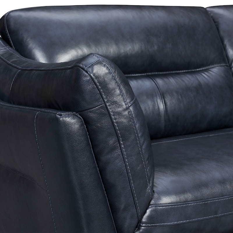 Franz 87" Modern Leather Sofa