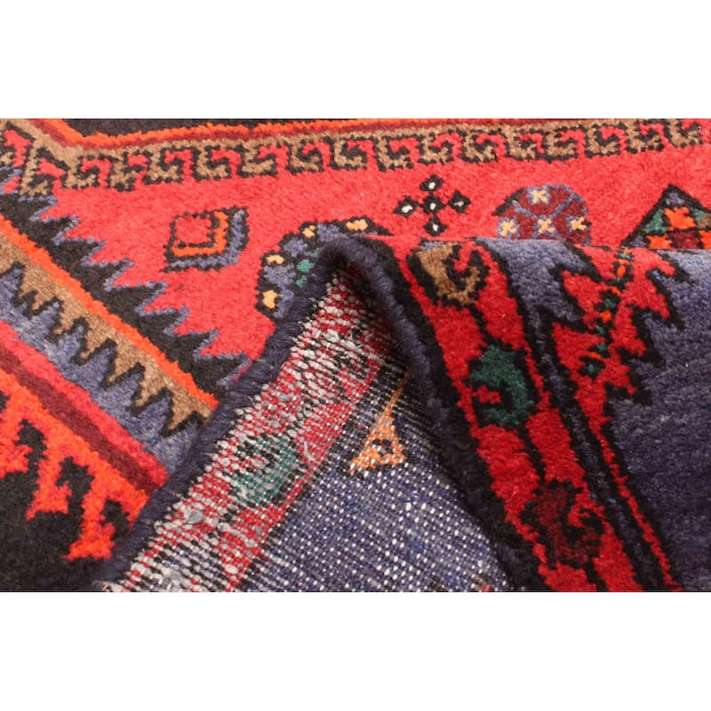 ECARPETGALLERY Hand-knotted Anadol Red Wool Rug - 4'9 x 7'10