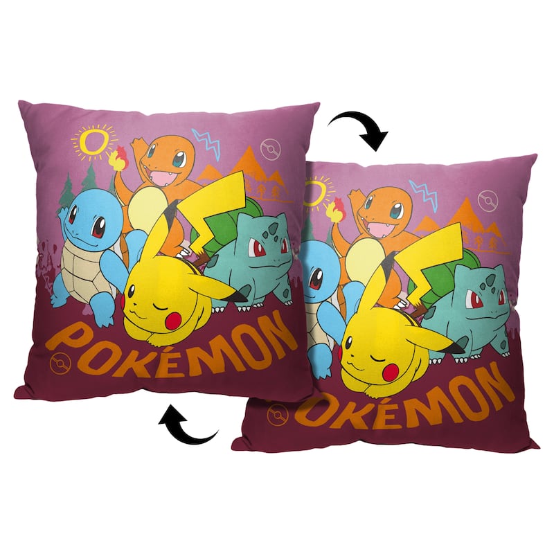 Pokemon Go Outside 18 Inch Throw Pillow