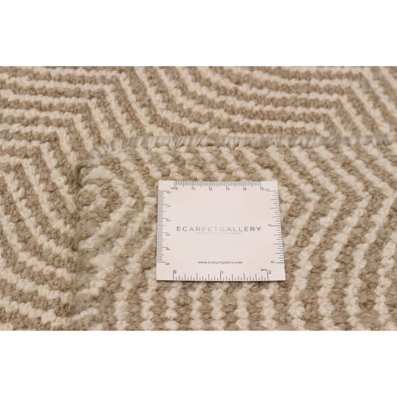Nevada Taupe Kilim 5'2" x 7'9" - 5'2 x 7'9