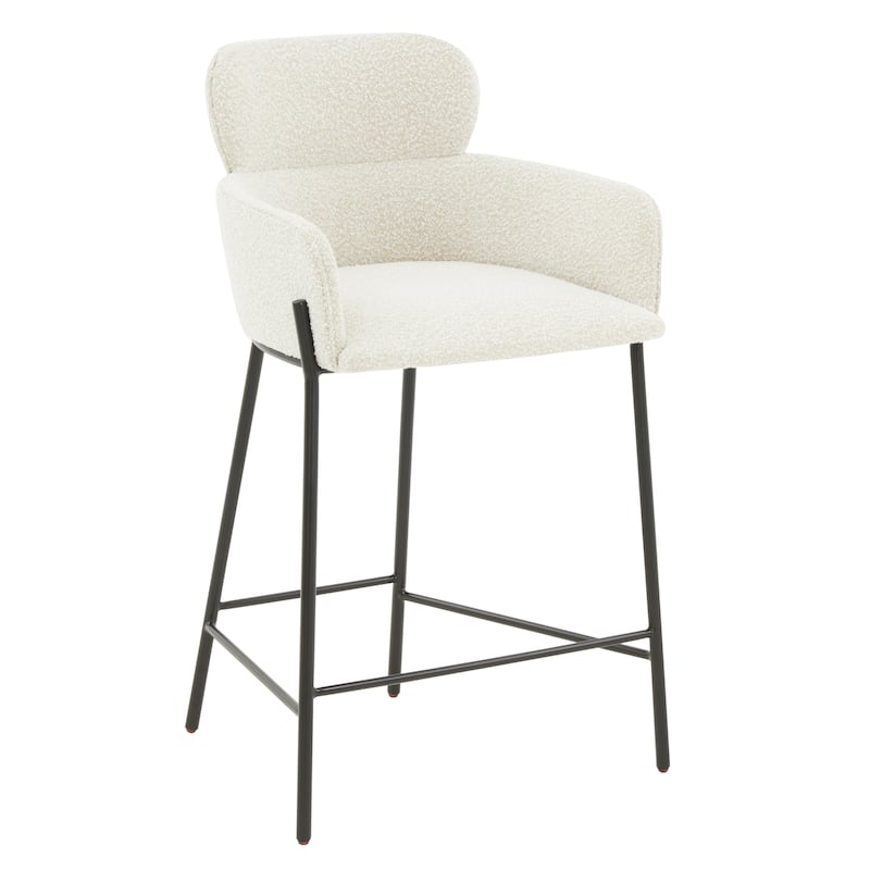SAFAVIEH Couture Sejada 26-inch Counter Stool - 23 In. W x 21 In. D x 38 In. H - 23Wx21Dx38H