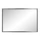 preview thumbnail 4 of 6, Allan Andrews Rectangular Decorative Stainless Steel Framed Wall & Accent Mirror