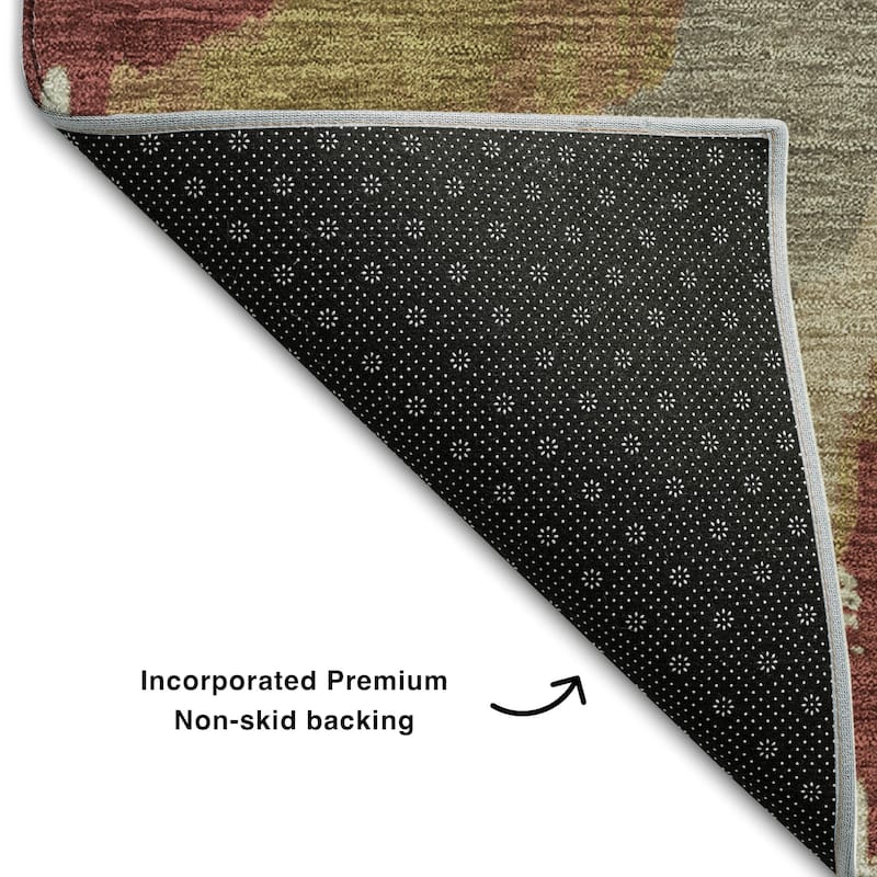 Premium Washable Super Soft Modern Ziggy Mayfield Rug