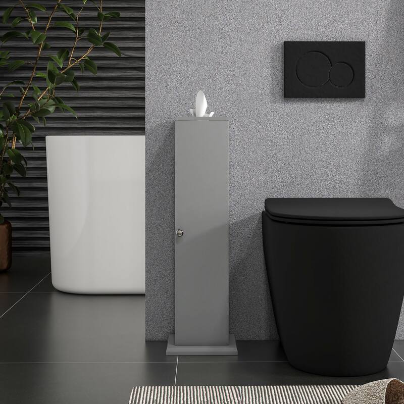Homcom Toilet Paper Cabinet