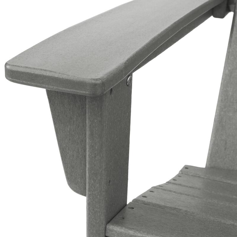 Encino Outdoor Resin Adirondack Chair by Christopher Knight Home