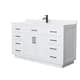 Option White, Black Trim, White Quartz Top