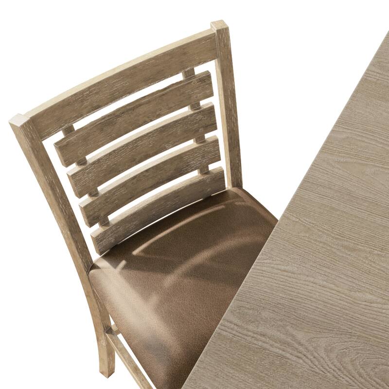 Set Of 2 Dining Counter Height Chairs