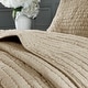preview thumbnail 7 of 18, Madison Park Signature Serene Hand Quilted 100% Cotton Quilt Set