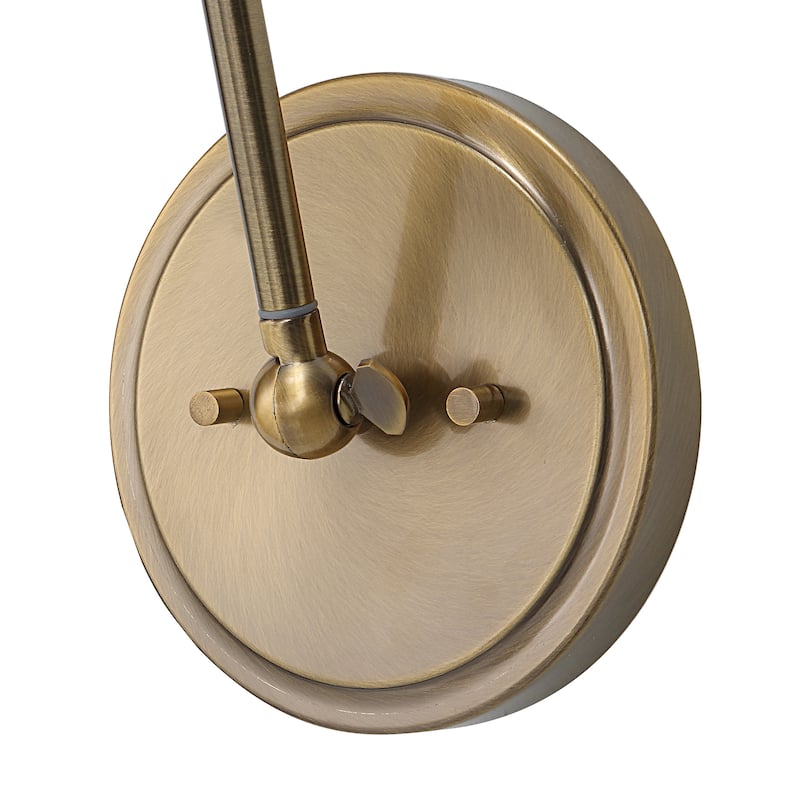 Uttermost Exeter 1 Light Adjustable Sconce - 28"H x 8"W x 25"D