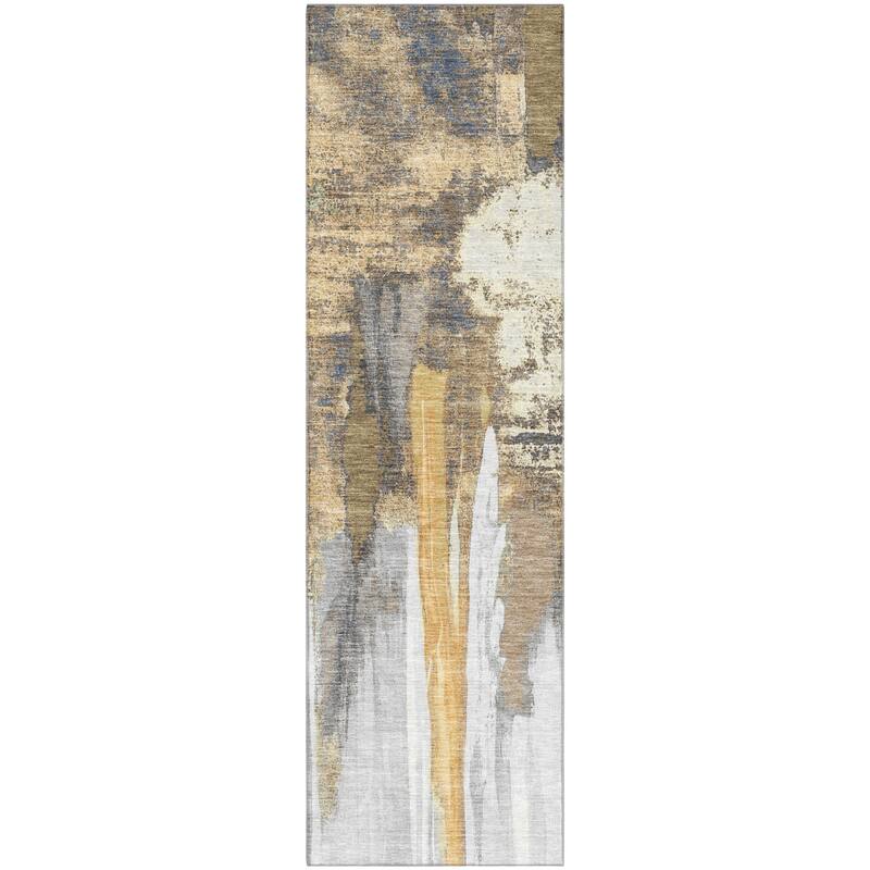 Premium Washable Super Soft Abstract Glam Mayfield Rug