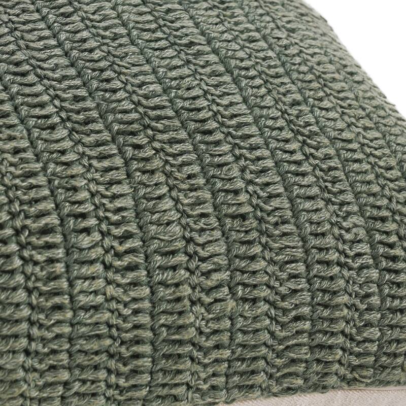 Villa by Classic Home Nakeya Knitted 14 x 26 Throw Pillow