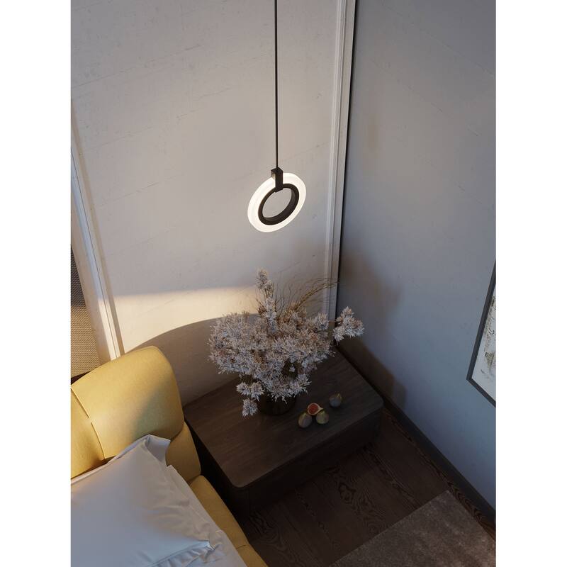 AFX HLOP08LAJUD Halo 8" Wide Mini Pendant