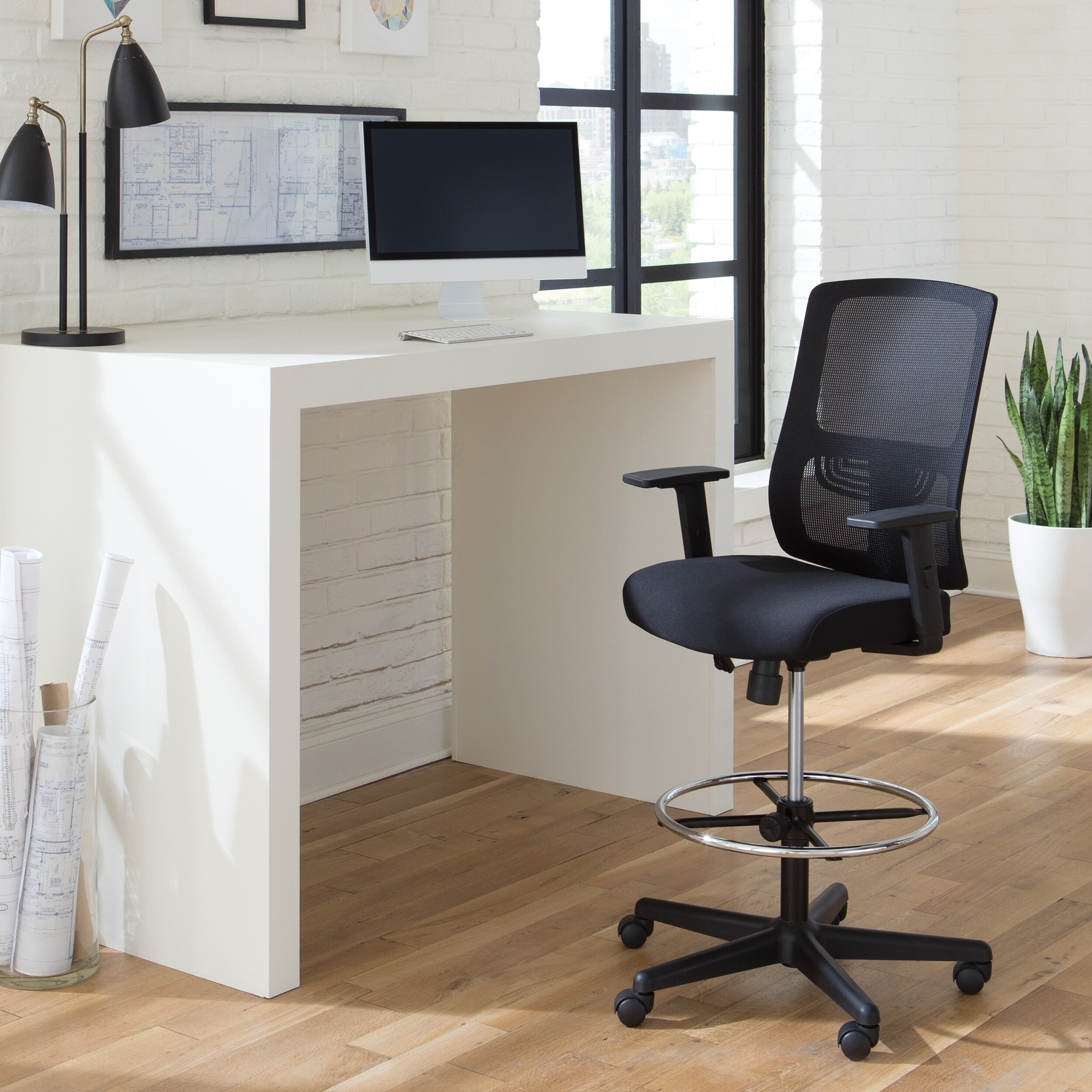Ofm essentials collection sales mesh back office chair