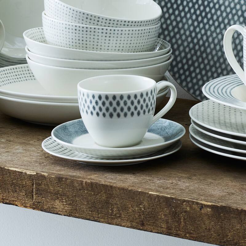 Noritake Hammock Set of 4 Teacups, 10 oz.